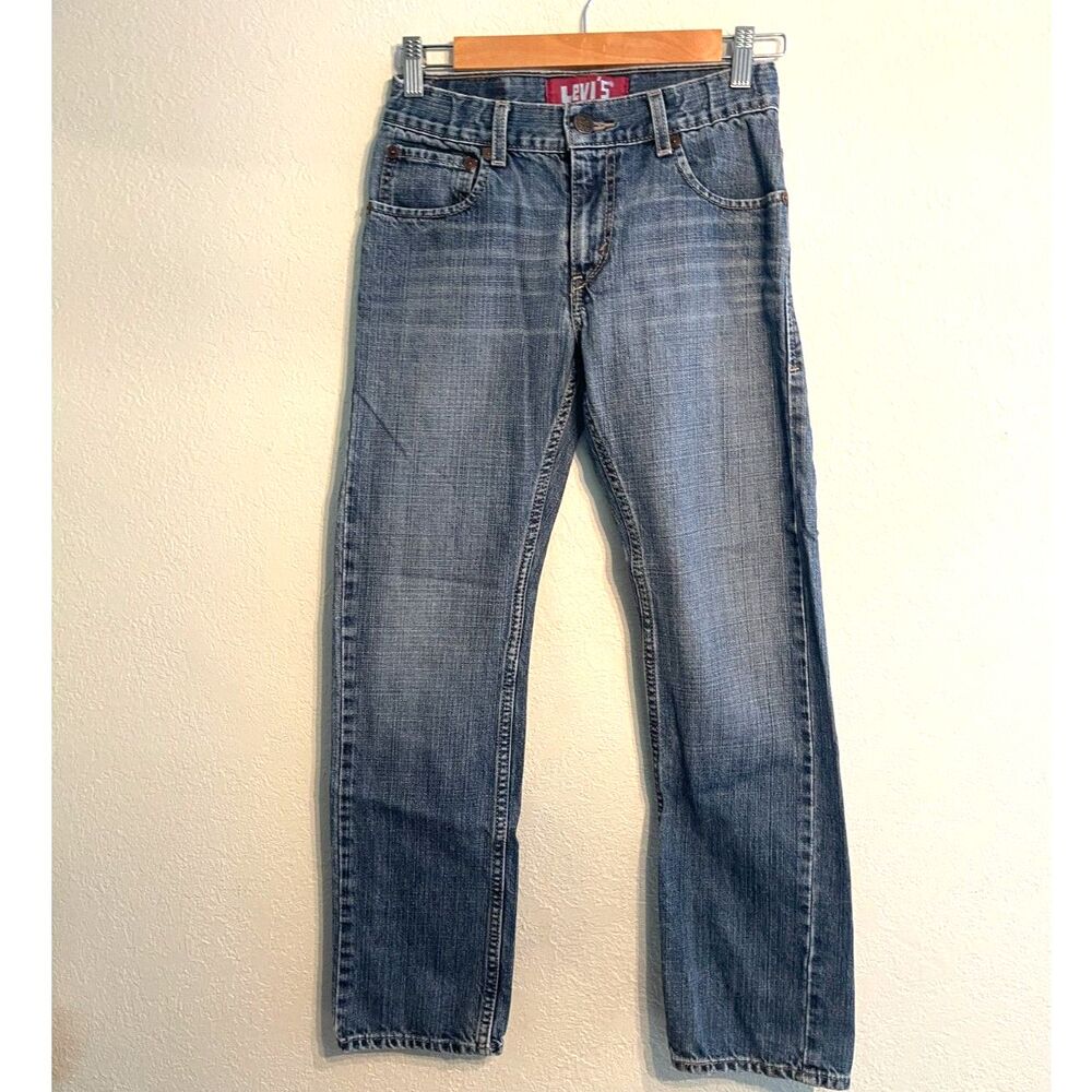 Vintage Levi's 511 Jeans Denim Straight 100% Cotton Size 27x27 or Boy's 14 - Picture 4 of 9